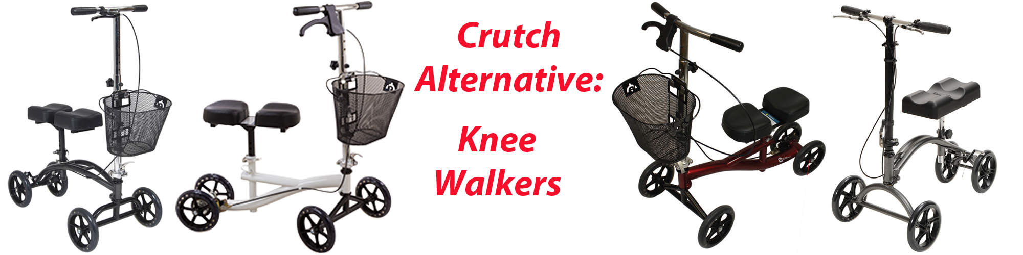 Types of Knee Walkers